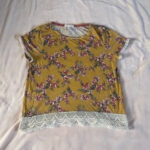 Floral Shirt XL